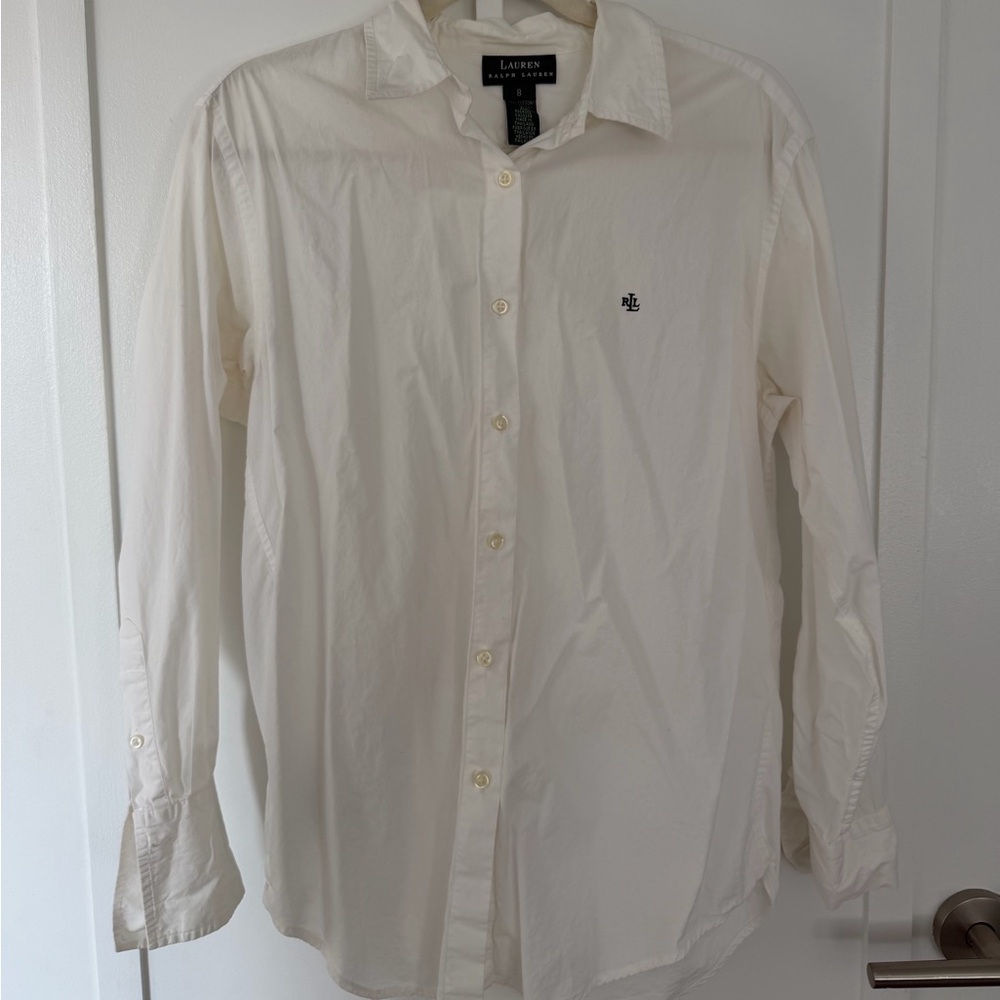 Ralph Lauren White Button Down